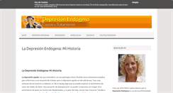 Desktop Screenshot of ladepresionendogena.com