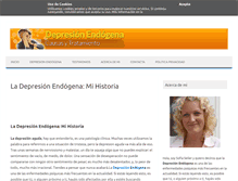 Tablet Screenshot of ladepresionendogena.com